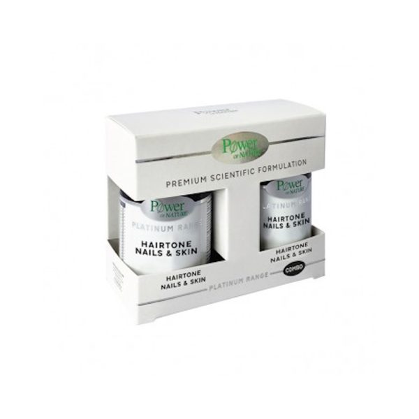 Power Platinum Hairtone Nails & Skin 30S + Hairtone Nails & Skin 30S
