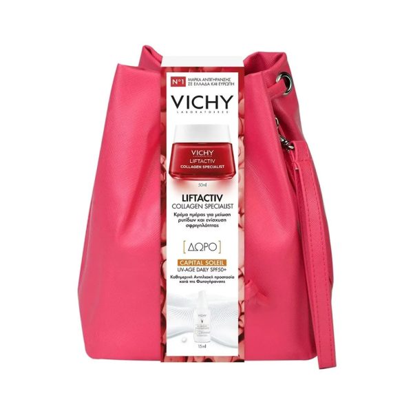 Vichy Spring Colls Pe & Uv-Age Promo (Pouch C3 23)