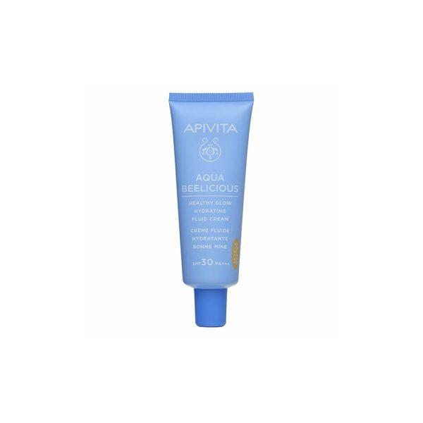 Apivita Aqua Beelicious Κρέμα Ενυδάτωσης Για Φυσική Λάμψη Spf30 40ml