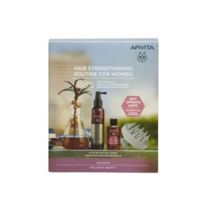 Apivita Λοσιόν Κατά Της Τριχόπτωσης 150ml Promo (+Δώρο Τον. Σαμπουάν Για Γυναίκες Μινι 75ml & Βούρτσα)