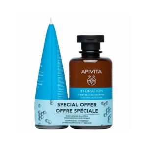 Apivita Σαμπουάν 250ml & Κρέμα Ενυδάτωσης 150ml Σε Special Price