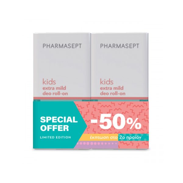 Pharmasept Kids Deo Roll On promo (-50% Στο 2ο Προϊον)