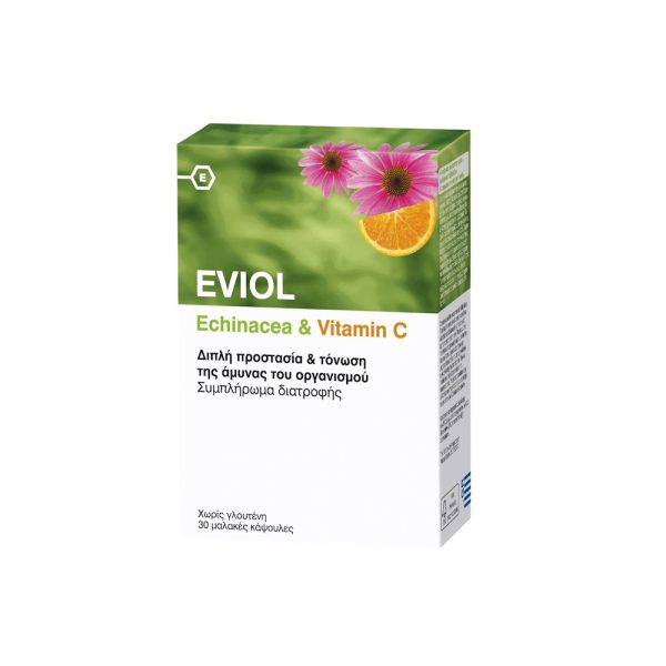 Eviol Echinacea & Vitamin C 30caps