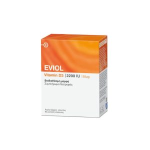 Eviol Vitamin D3 2200Iu 60caps