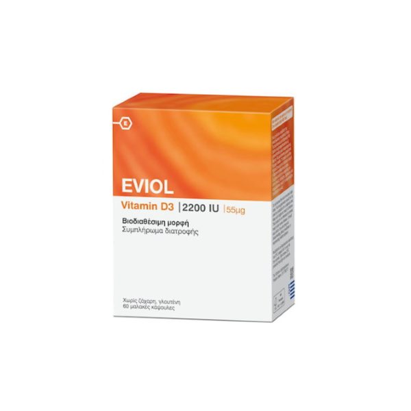 Eviol Vitamin D3 2200Iu 60caps