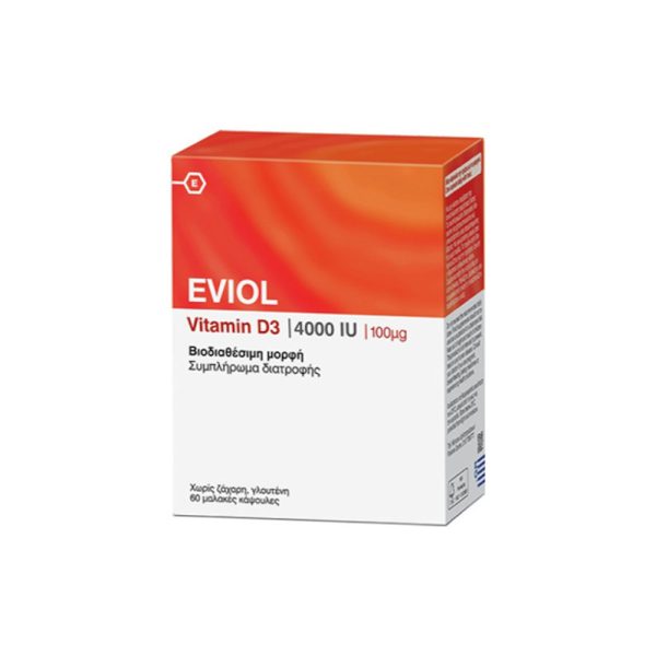 Eviol Vitamin D3 4000Iu 60caps