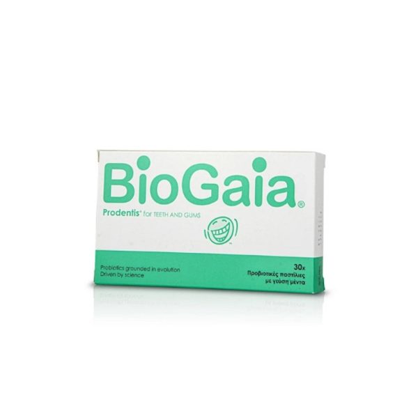 Biogaia Protentis Γεύση Μέντα 30 Δισκία/Περιεκτη
