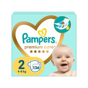 Pampers Premium Care Μεγ 2 1X136 Mp