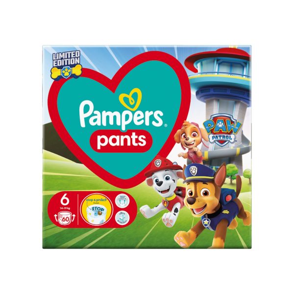 Pampers Pants Μεγ 6 1X60 Paw Patrol