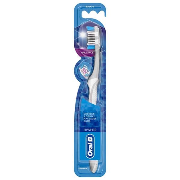 Oral B Οδοντόβουρτσα 3D White Brill 40M 1X1   