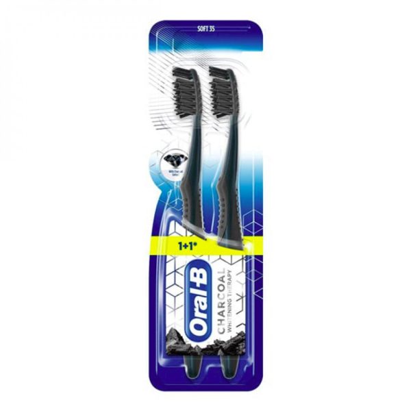 Oral-B Οδοντόβουρτσα 3Dw Charcoal 35Soft 1X2