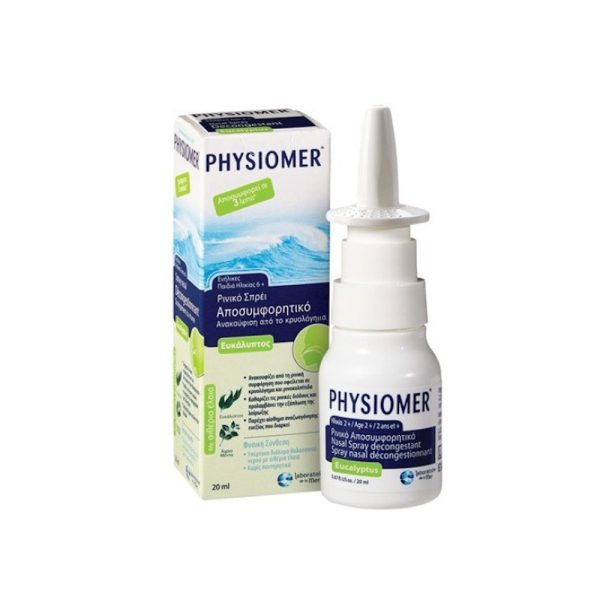 Physiomer Hypertonic-Eucalyptus Pocket 20ml