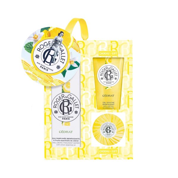 Roger&Gallet Set Ete Cedrat 100ml Promo (+Gel Douche 50ml + Savon 50G)