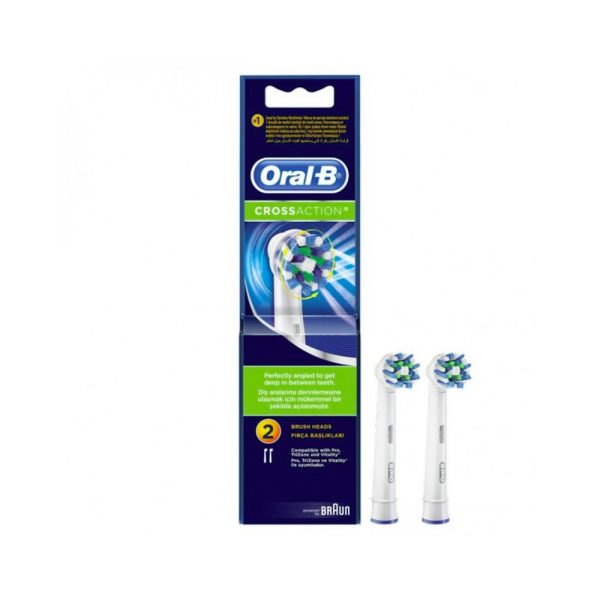 Oral-B Οδοντόβουρτσα Ηλεκτρ. Ανταλλακτικά Cross Action 12X2