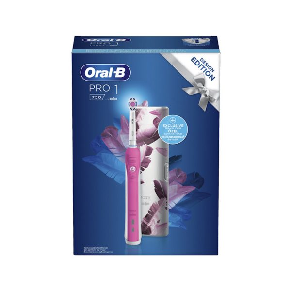 Oral B Pro1 750 Pink Design Edition