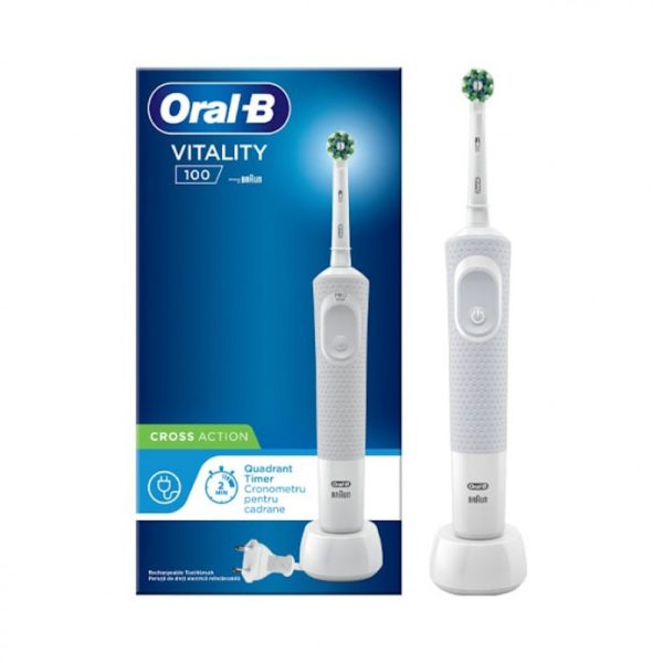 Oral B Vitality Cross Act White Cls 1X1