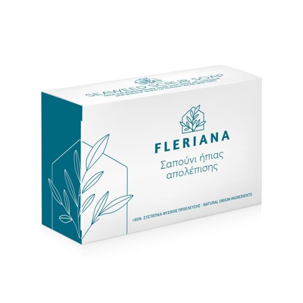 Power Fleriana Μπάρα Σαπούνι Ήπιας Απολέπισης 100G