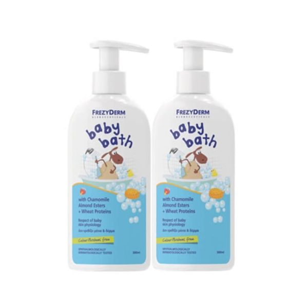Frezyderm Πακέτo 2Χ Baby Bath 300ml -25%