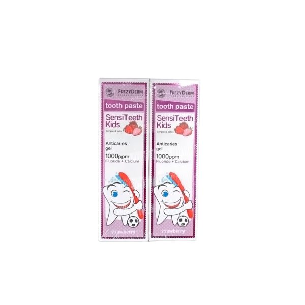 Frezyderm Πακέτo 2Χ Sens Kids Toothpaste 1000Ppm -25%
