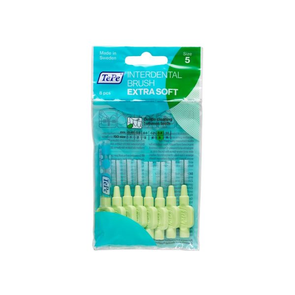 Tepe Μεσοδόντια 0,80mm Extra Soft Πράσινο 8Tem