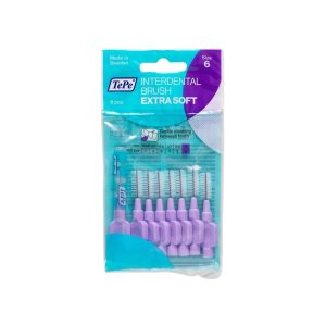 Tepe Μεσοδόντια 1,1mm Extra Soft Μωβ 8Tem