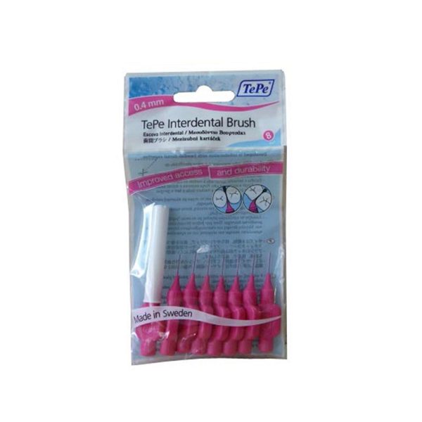 Tepe Μεσοδόντια 0,40mm Φούξια Xxxx-Fine 8τμχ.