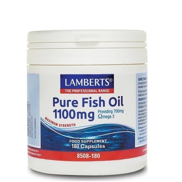 Lamberts Pure Fish Oil 1100mg 180caps