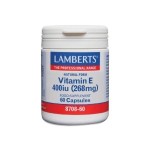 Lamberts Vit. E 400Ιu Natural 60caps