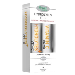 Hydrolytes Plus Vit-C Stevia 20S + Δώρο Vit C500Mg 20S
