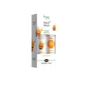 Power Health Multi+Multi Stevia 20S + Δώρο Vit C500Mg 20S