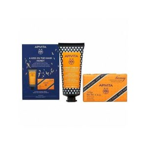 Promo A Kiss On The Hand Honey: Κρέμα Χεριών Εντατικής Ενυδάτωσης Με Μέλι Υαλουρ 50ml & 4,4G