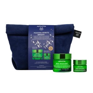 Apivita Proμο Making Spirits Bright: Bee Radiant Κρέμα-Gel Ελαφριάς Υφής Με Δώρο Gel-Bal