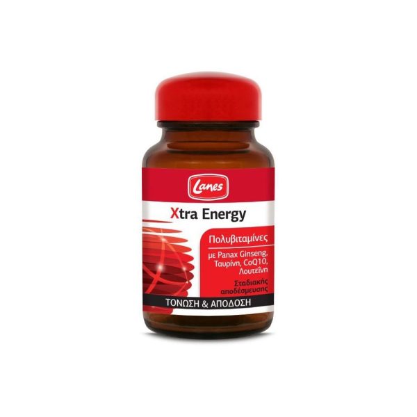 Lanes Multivit. Xtra Energy 30tabs