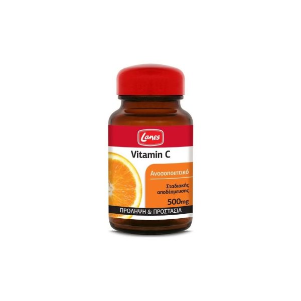 Lanes Vit C 500Mg 30tabs Red