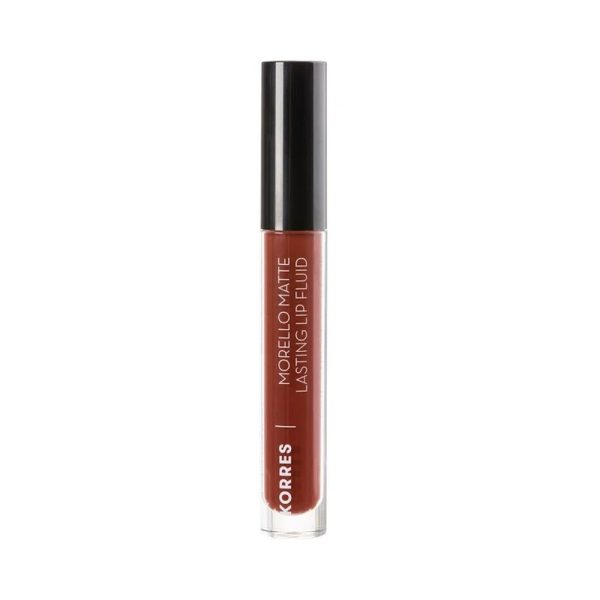 Korres Morello Matte Lasting Lip Fluid 60 Chestnut 3,4ml