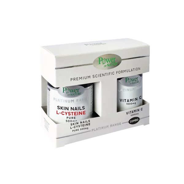 Power Health Platinum L-Cysteine Pure 500Mg 30S + Vitc 1000Mg 20S