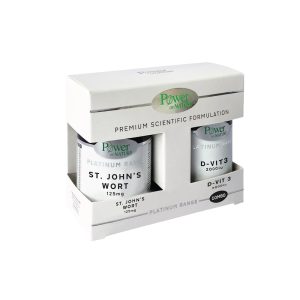 Power Health Platinum St. Johns Wort 125Mg 30S + D-Vit3 2000Iu 20S