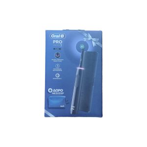 Oral B Pro 3 Black Θήκη+Δώρο Νεσεσέρ 1Χ1