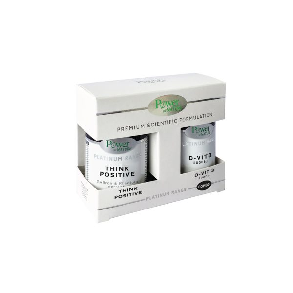 Power Health Platinum Think Positive 30S + D-Vit3 2000Iu 20S