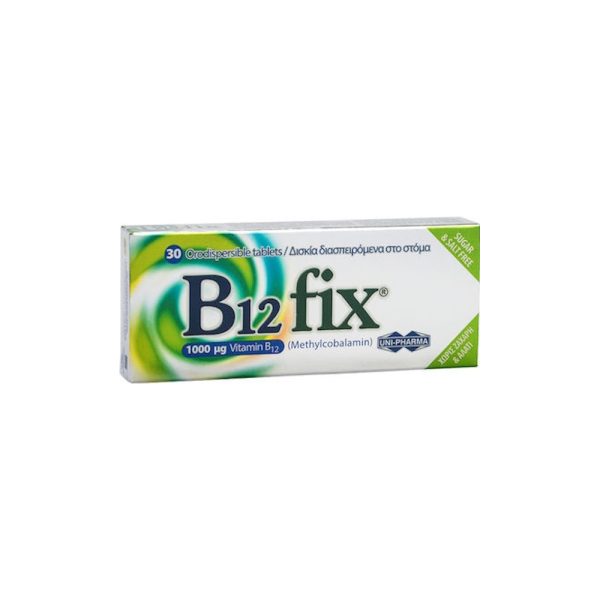 B12 Fix 1000Mg 30tabs
