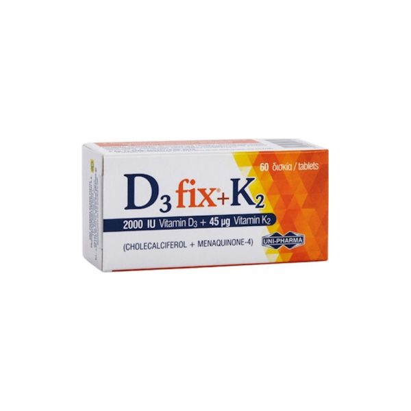 D3 Fix 2000Iu +K2 45Mcg(Bt X60 tabs)