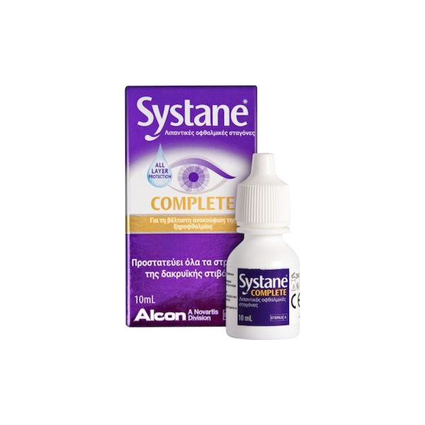 Systane Complete Χωρίς Συντηρητικά 10ml
