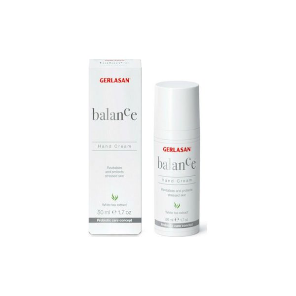 Gerlasan Balance Hand Cream Περιποιητική Κρέμα Χεριών Εμπλουτισμένη Με Προβιοτικά 50ml