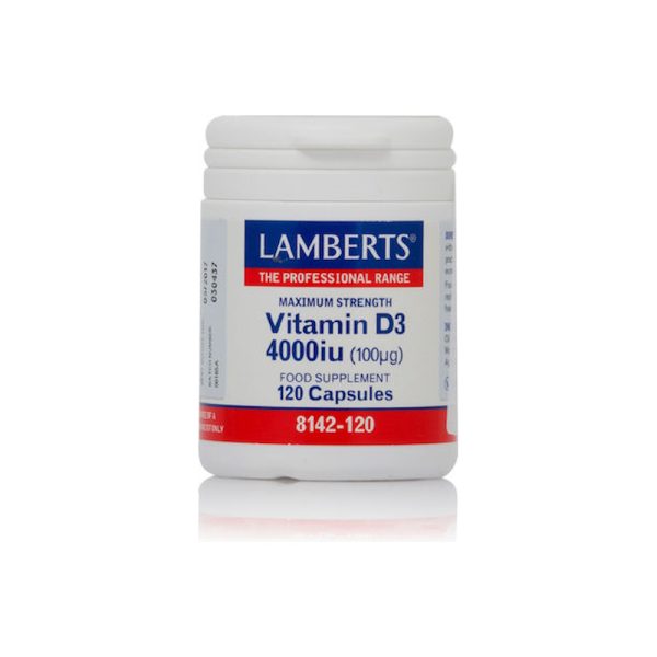 Lamberts Vit. D 4000Iu 120Tabs