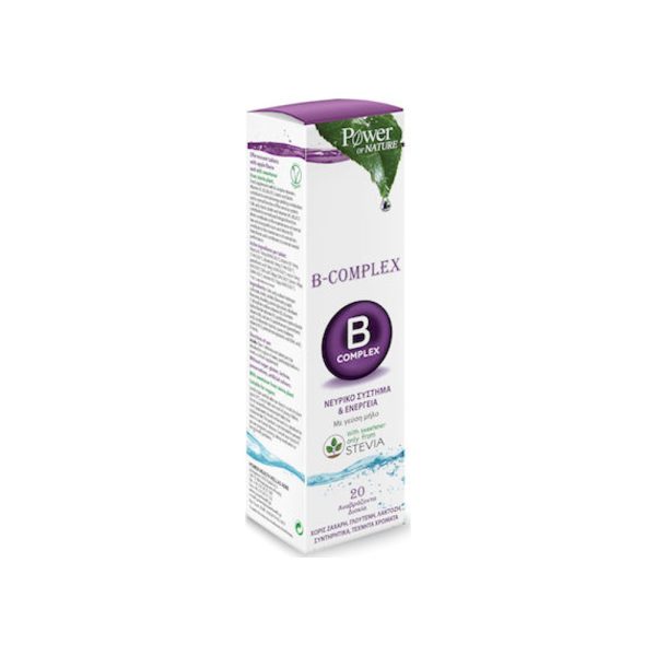 Power B Complex Stevia 20S Eff.