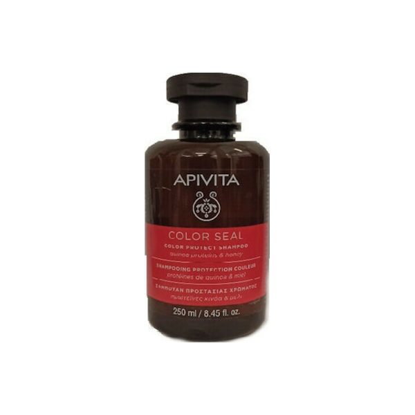 Apivita Color Protect Shampoo Color Seal Κινόα & Μέλι 250ml