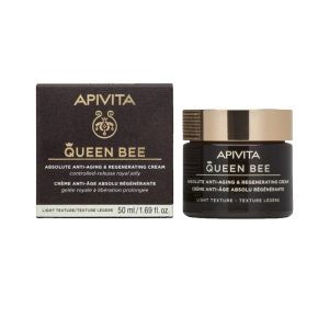 Apivita Queen Bee Κρέμα Απόλυτης Αντιγήρανσης & Αναγέννησης Ελαφριάς Υφής 50ml