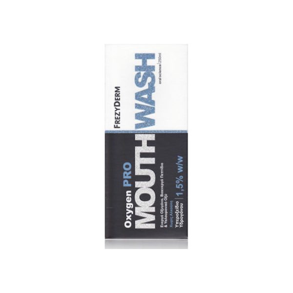 Frezyderm Fdblack & Polish Oxygen Mouthwash 250ml - Νεο Προιον
