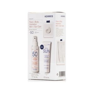 Korres Y. Body Spr. Spf50 & Y.Aft.Sun. 50ml Ltl